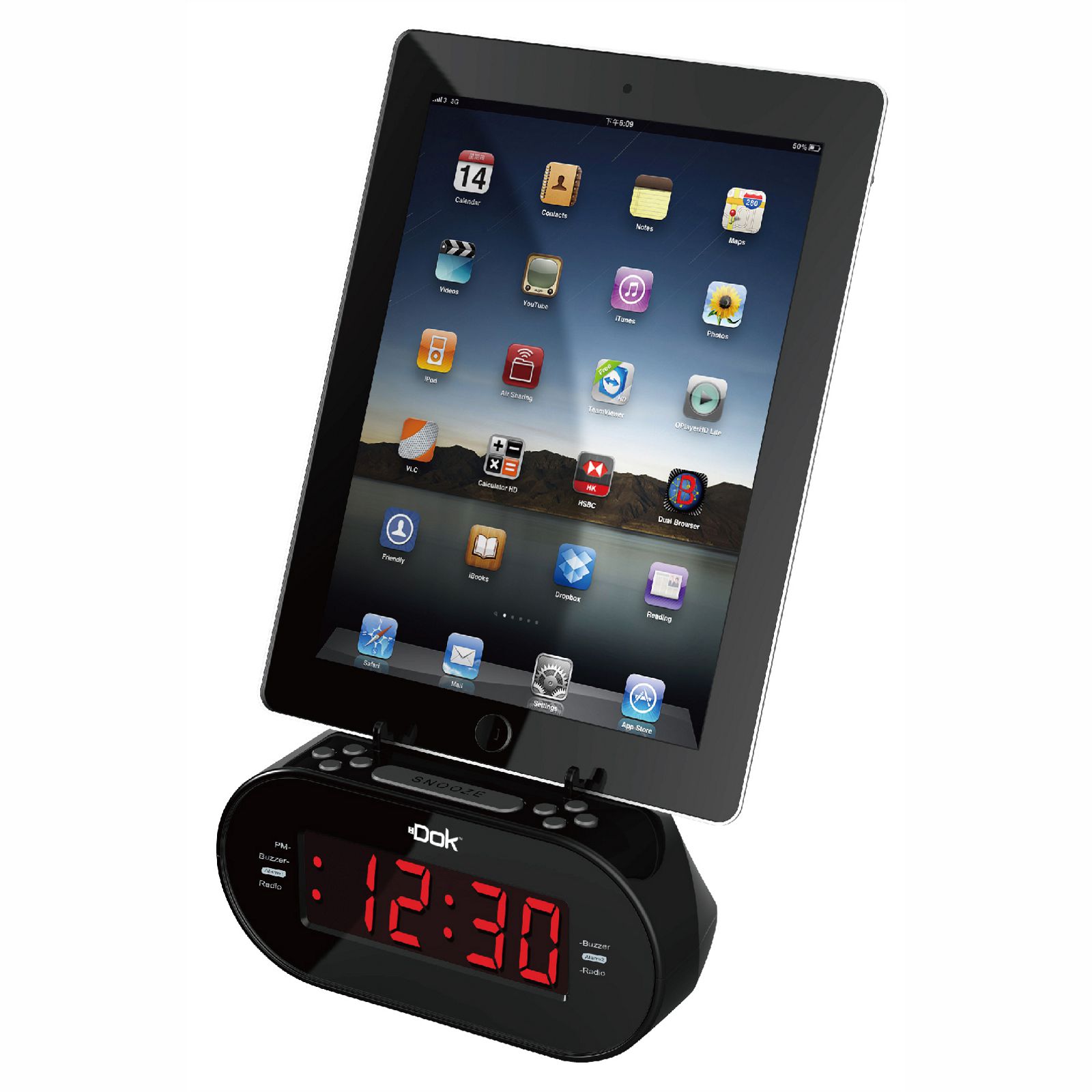 CR07 - Alarm Clock with Universal Cradle CR07 - Alarm Clock with Universal Cradle